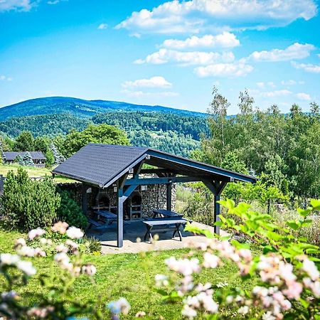 Domek W Gorach - Prywatne Jacuzzi, Sauna, Grota Solna - Panorama Chelm Ski&Spa Мишлєніце Екстер'єр фото